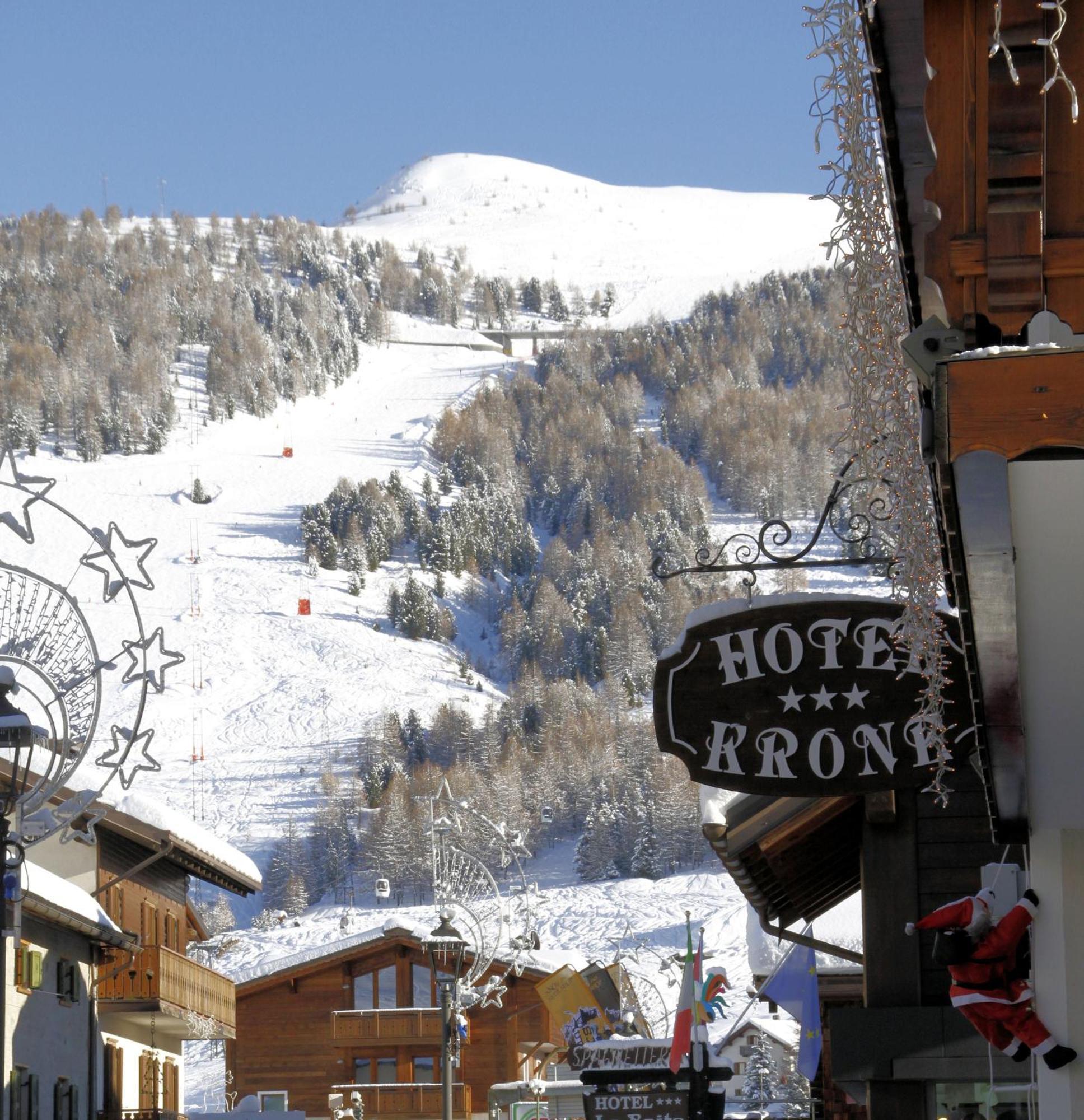 Hotel Krone Livigno Exteriér fotografie